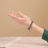 Elektrische Kohle | Silber | Prisma Vitality Armband